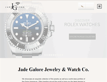 Tablet Screenshot of jadegalore.com